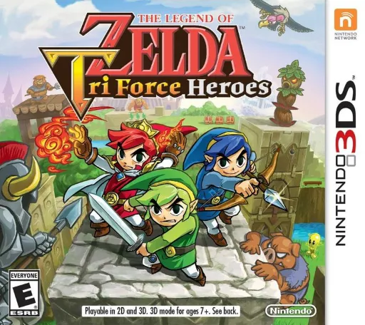 Legend of Zelda, The - Tri Force Heroes (USA) (En,Fr,Es)